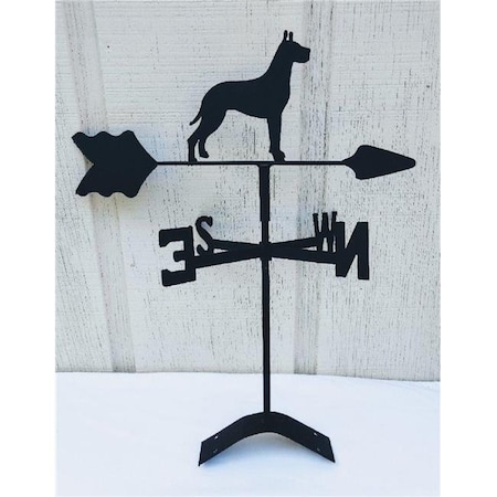 The Lazy Scroll The Lazy Scroll greatdaneroof Great Dane Roof Mount Weathervane greatdaneroof